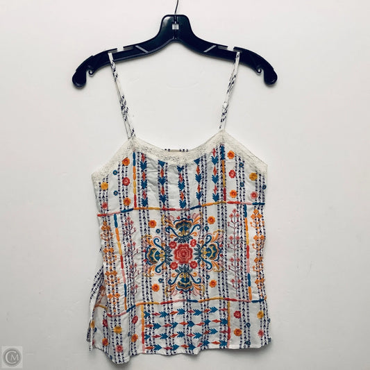 Top Sleeveless By Savanna Jane In White, Size: S