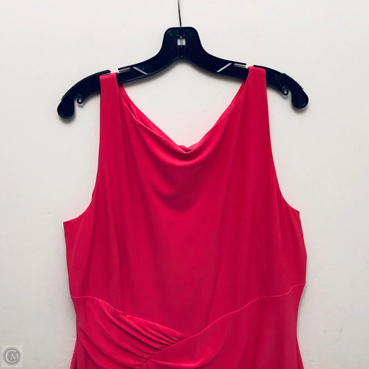 Dress Party Short By Lauren By Ralph Lauren In Pink, Size: 18