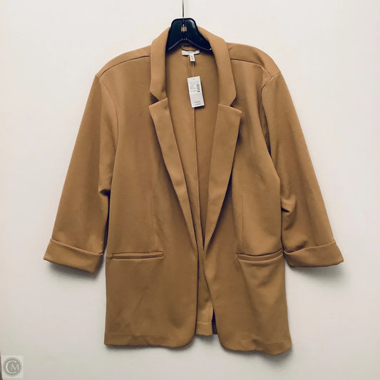 Blazer By Maurices In Tan, Size: Xl