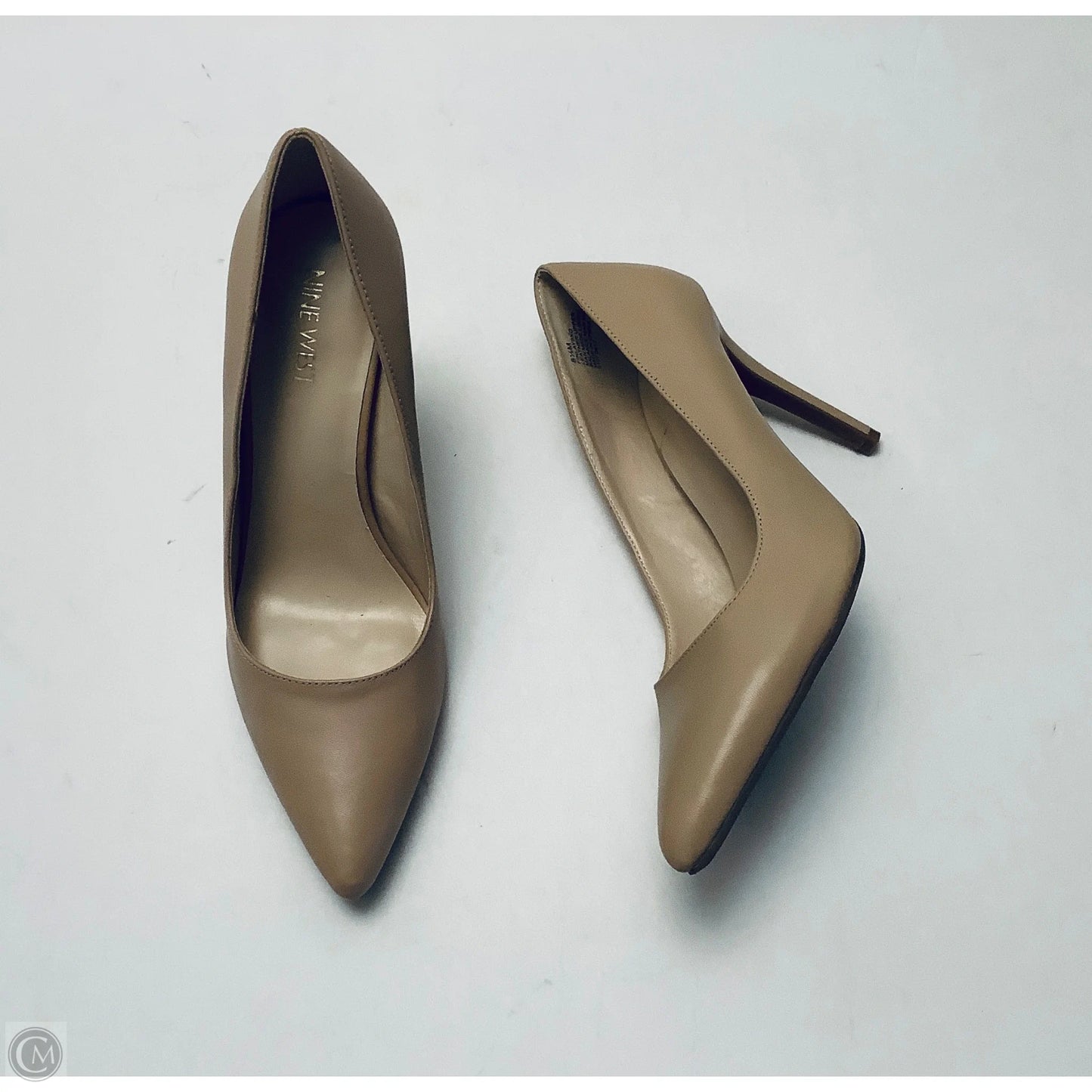 Shoes Heels Stiletto By Nine West In Tan, Size: 8.5