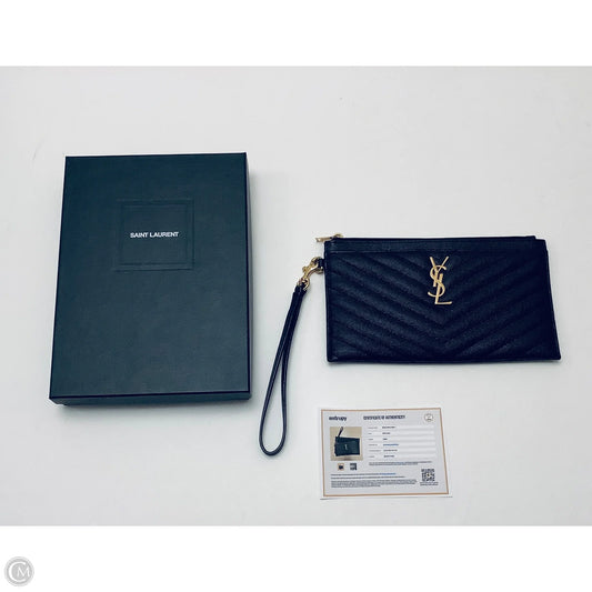 Wristlet Luxury Designer By Yves Saint Laurent, Size: Small