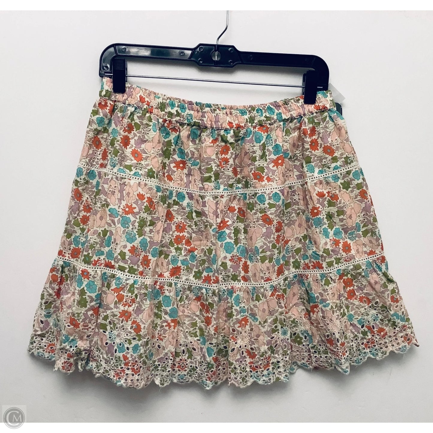 Skirt Mini & Short By Clothes Mentor In Floral Print, Size: M