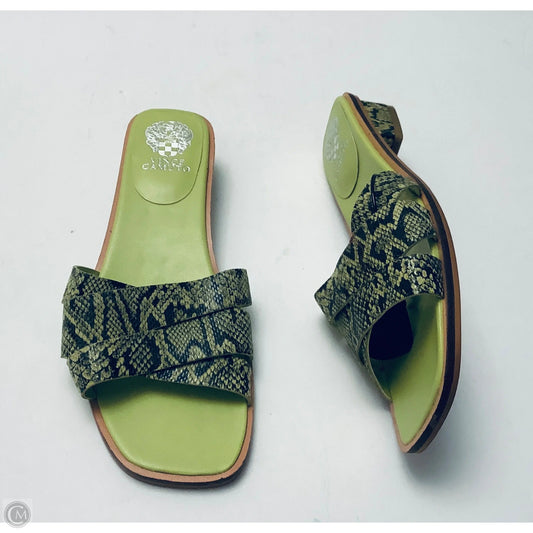Sandals Flats By Vince Camuto In Green, Size: 8.5