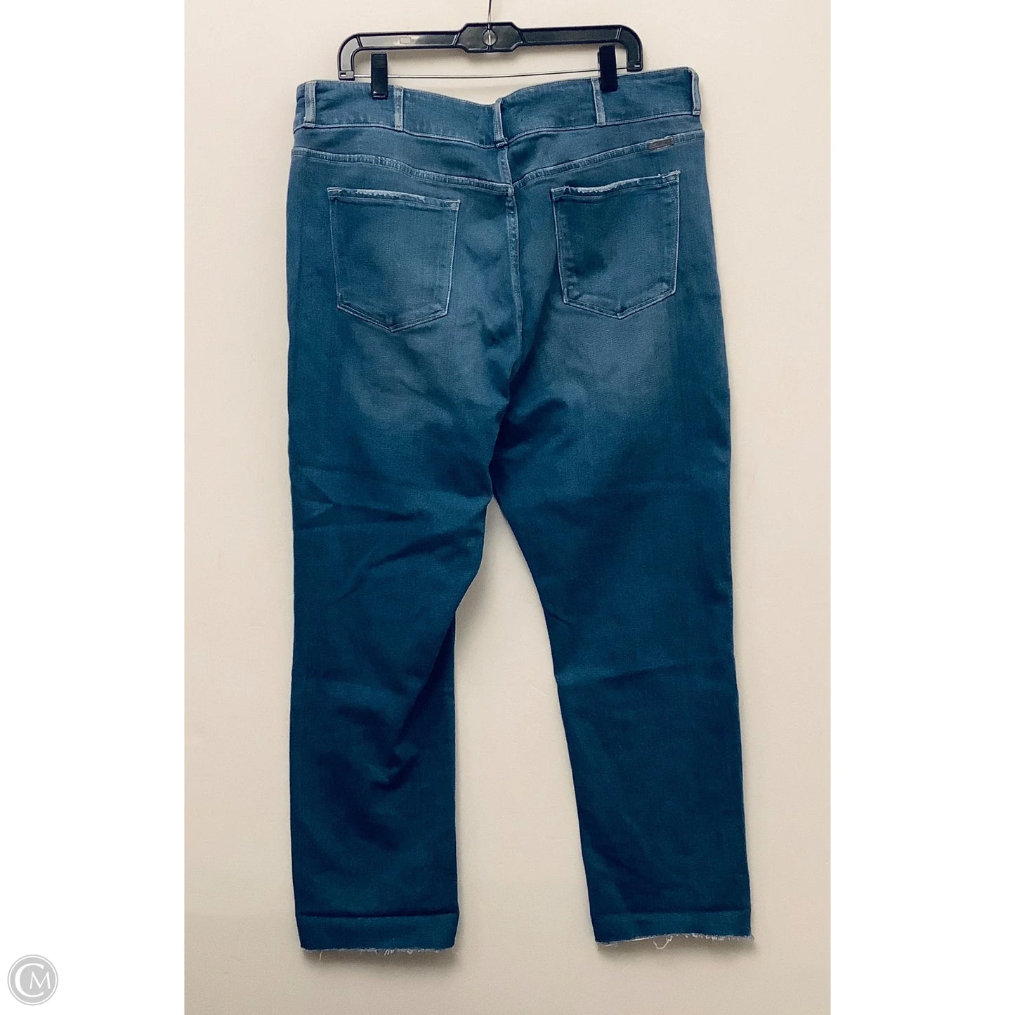 Jeans Skinny By Kancan In Blue Denim, Size: 20