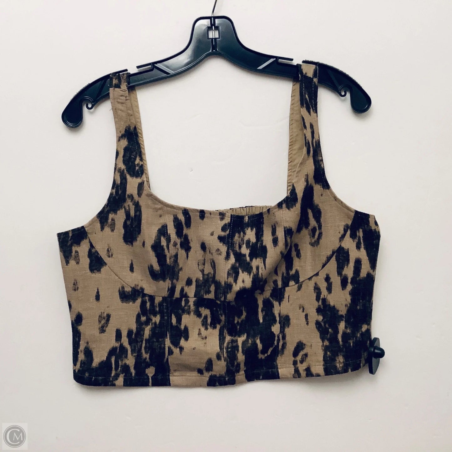 Top Sleeveless By Banana Republic In Tan, Size: L