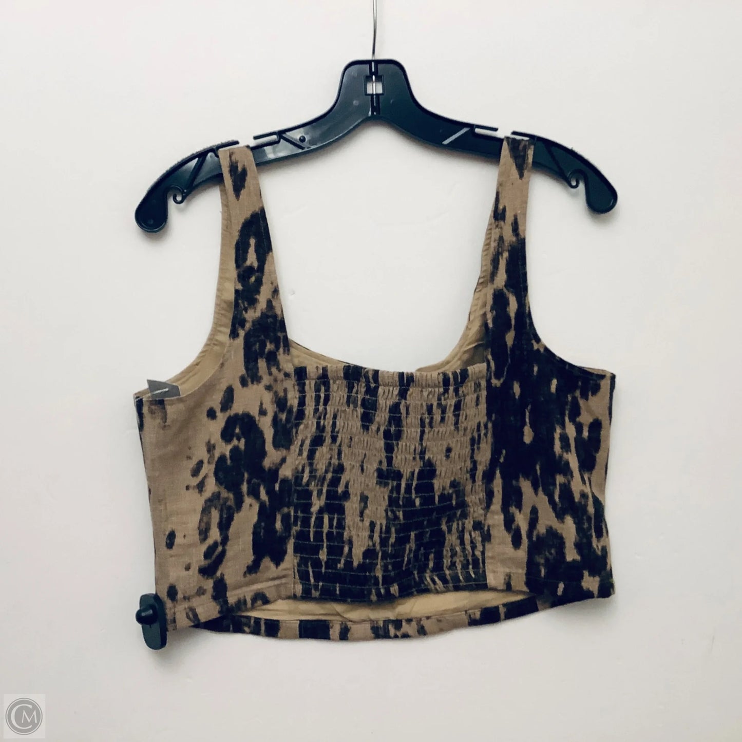 Top Sleeveless By Banana Republic In Tan, Size: L