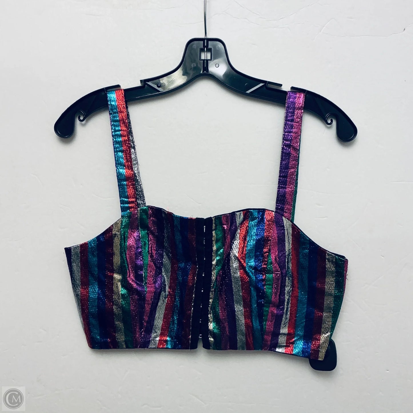 Tank Top By Nicola In Striped Pattern, Size: M