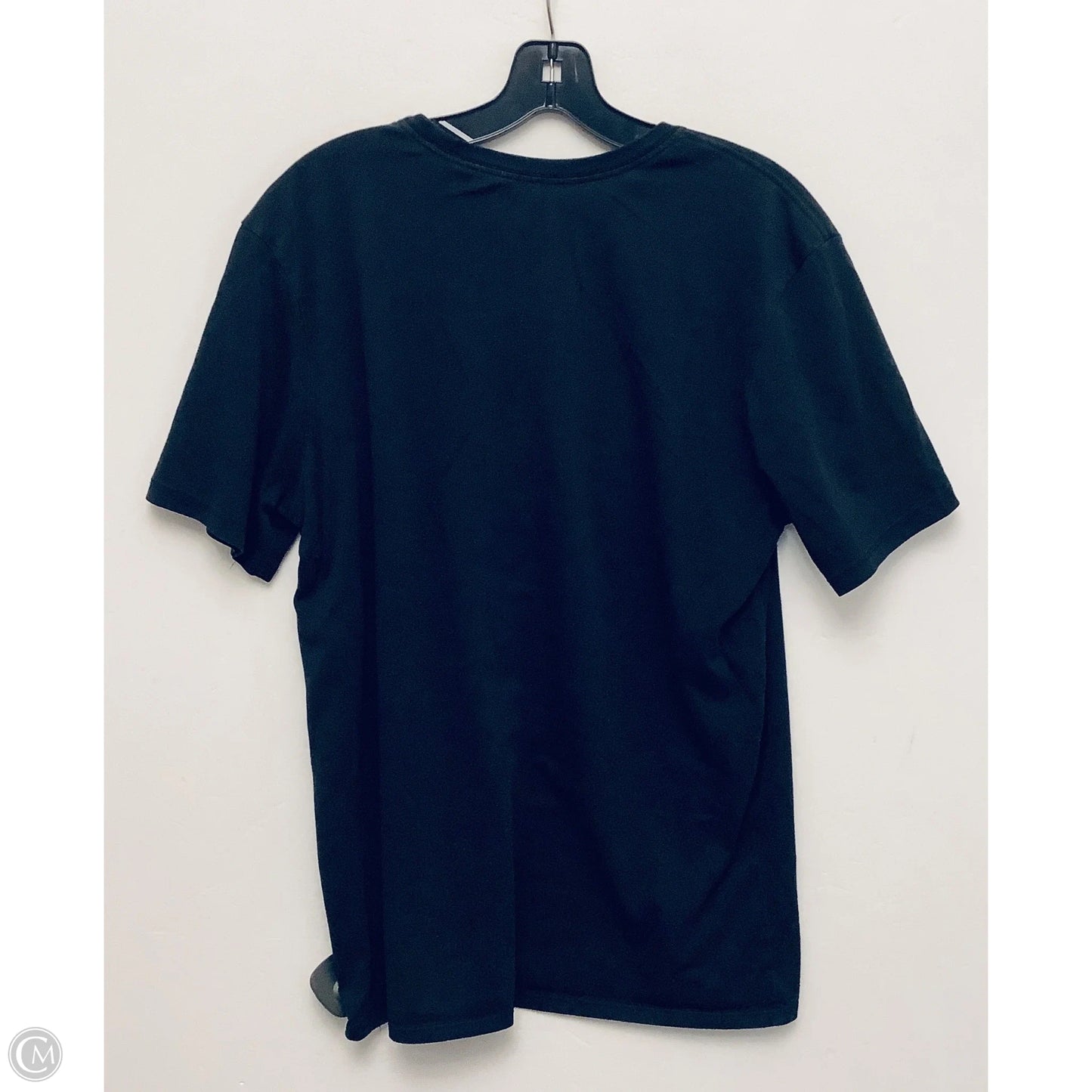 Top Short Sleeve Basic By Nike Apparel In Black, Size: L