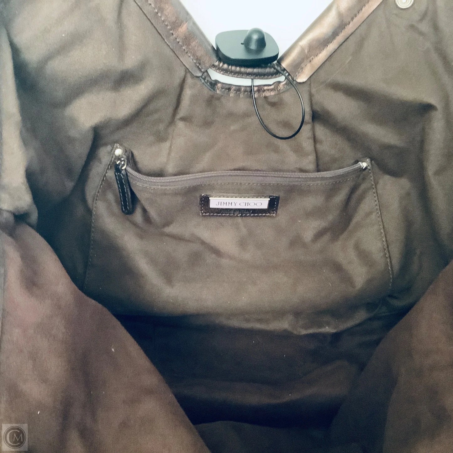 Handbag Luxury Designer By Jimmy Choo, Size: Large