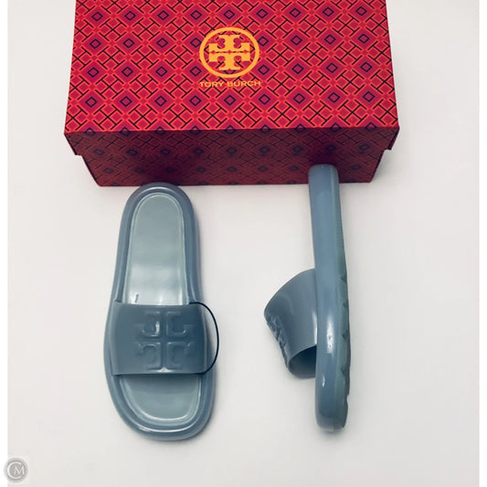 Sandals Designer By Tory Burch In Blue, Size: 9
