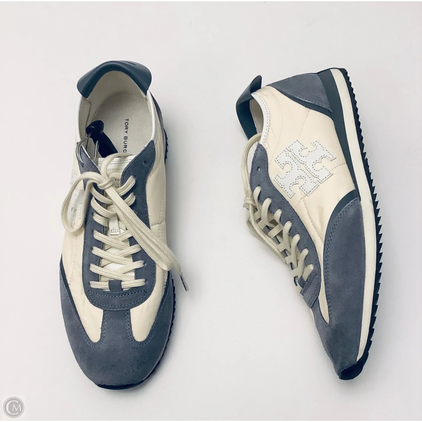Shoes Designer By Tory Burch In Grey, Size: 10