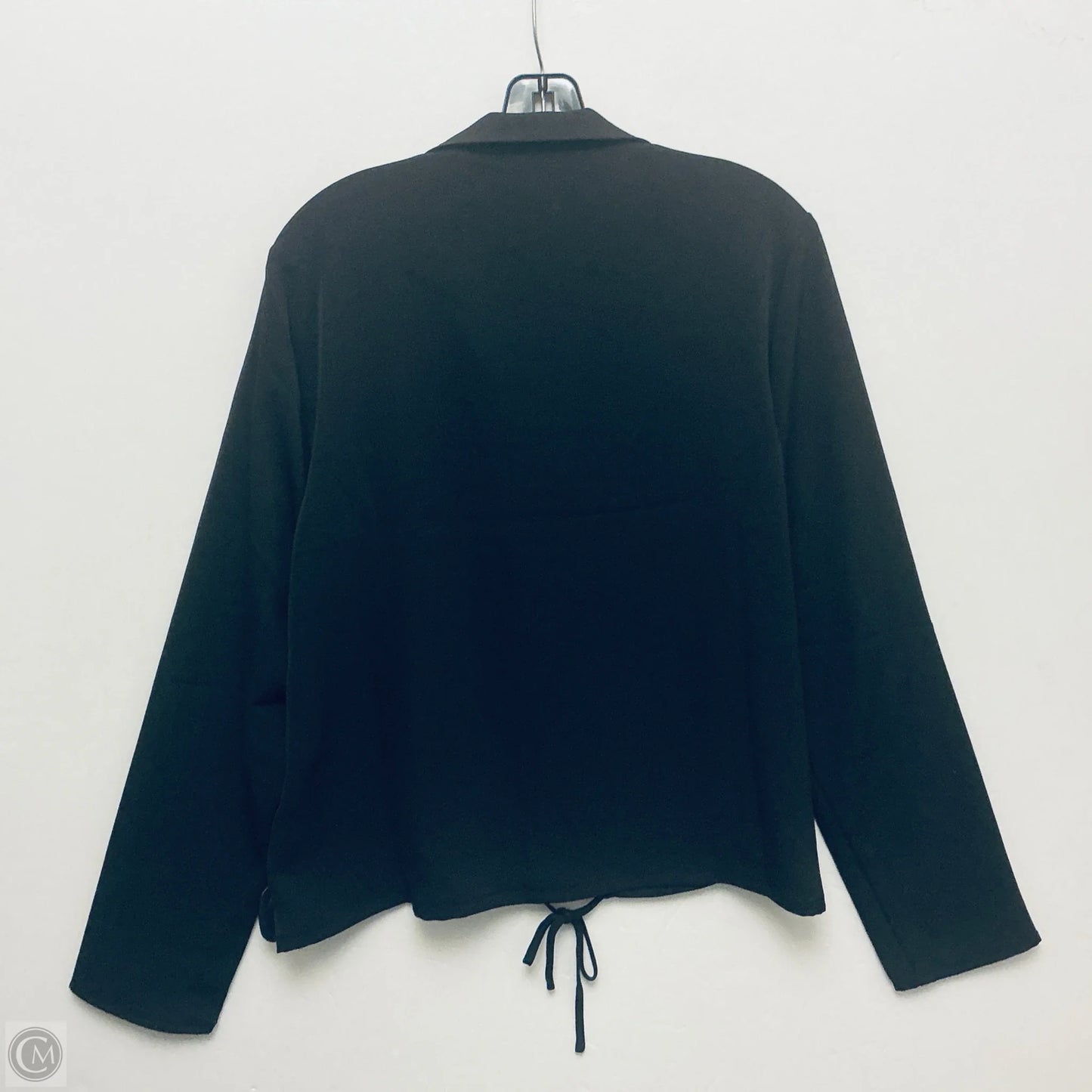 Top Long Sleeve By Melloday In Black, Size: L