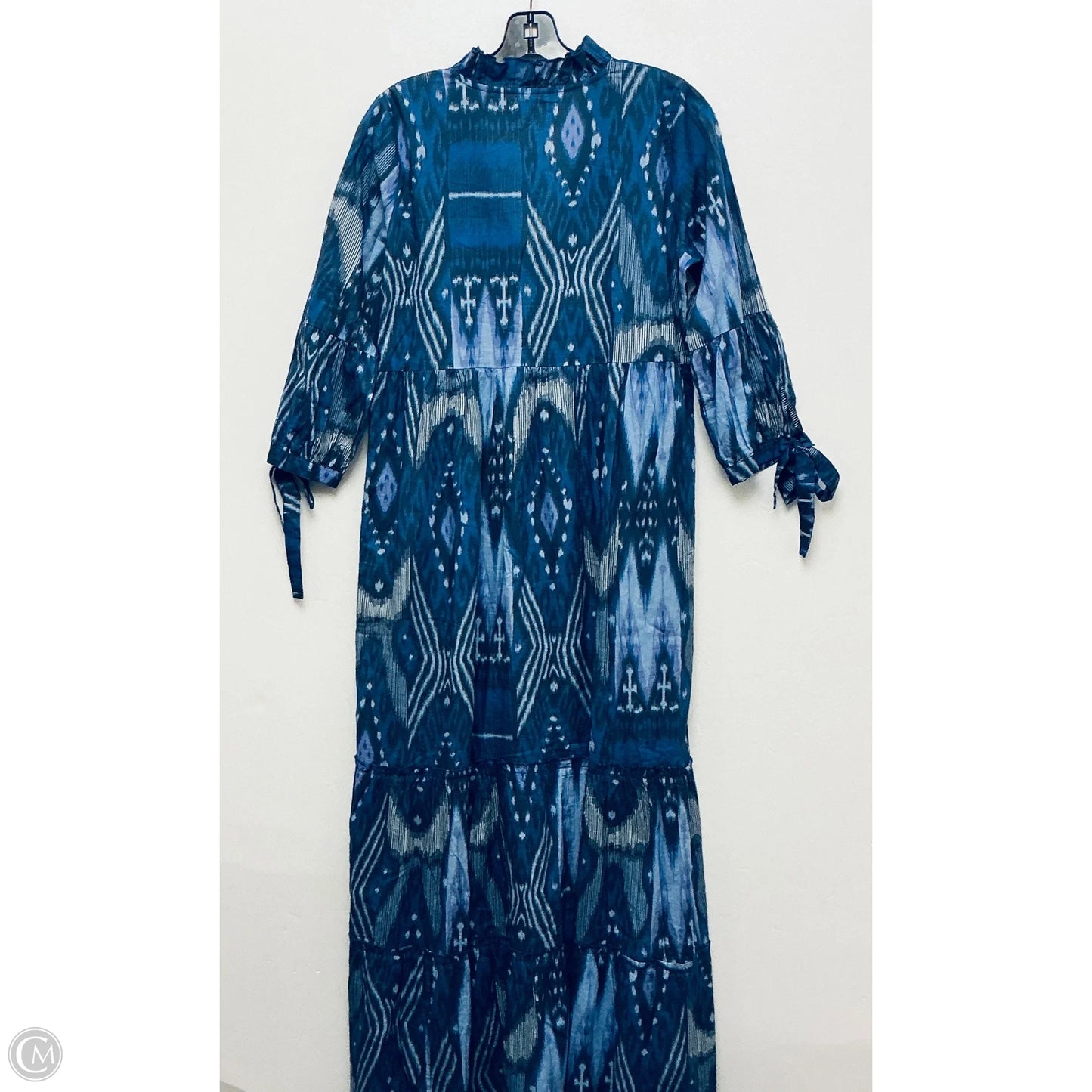 Dress Casual Maxi By La Plage In Blue, Size: Xs