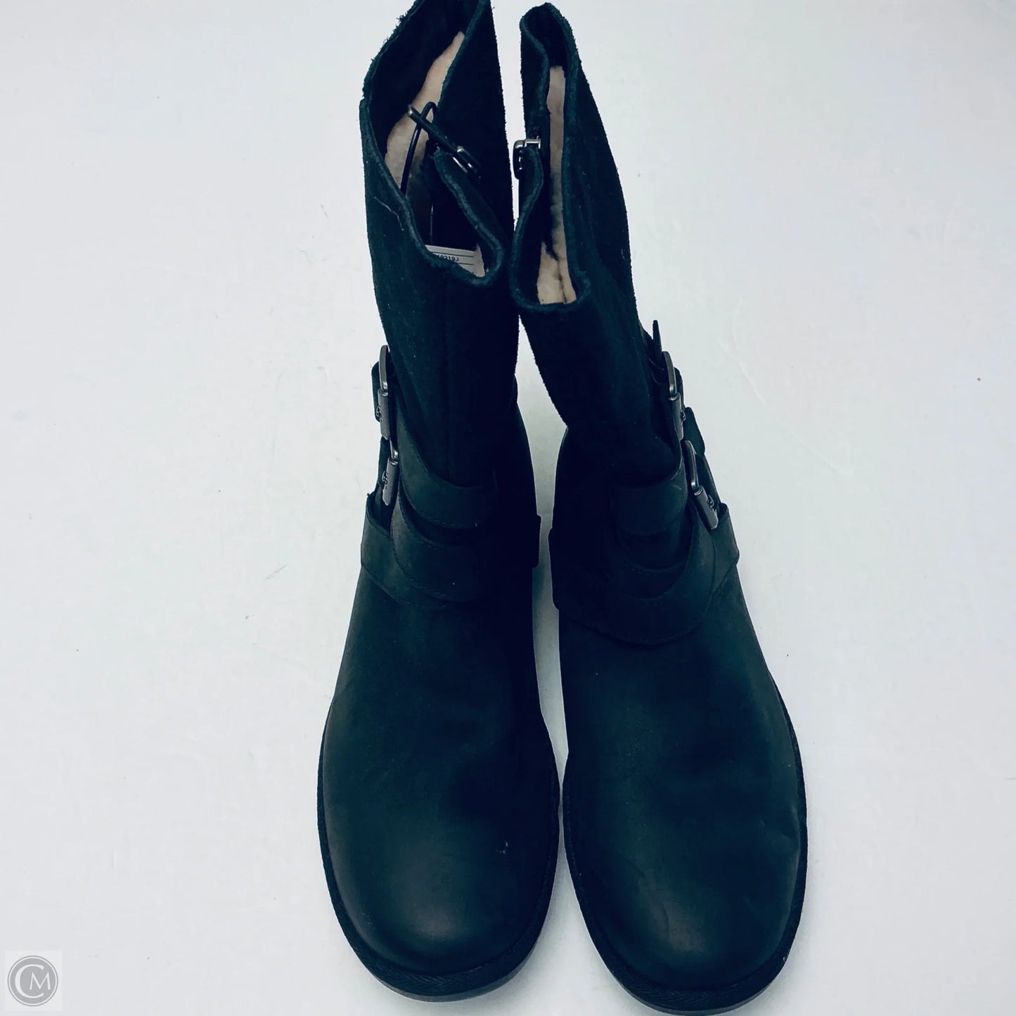 Boots Designer By Ugg In Black, Size: 7
