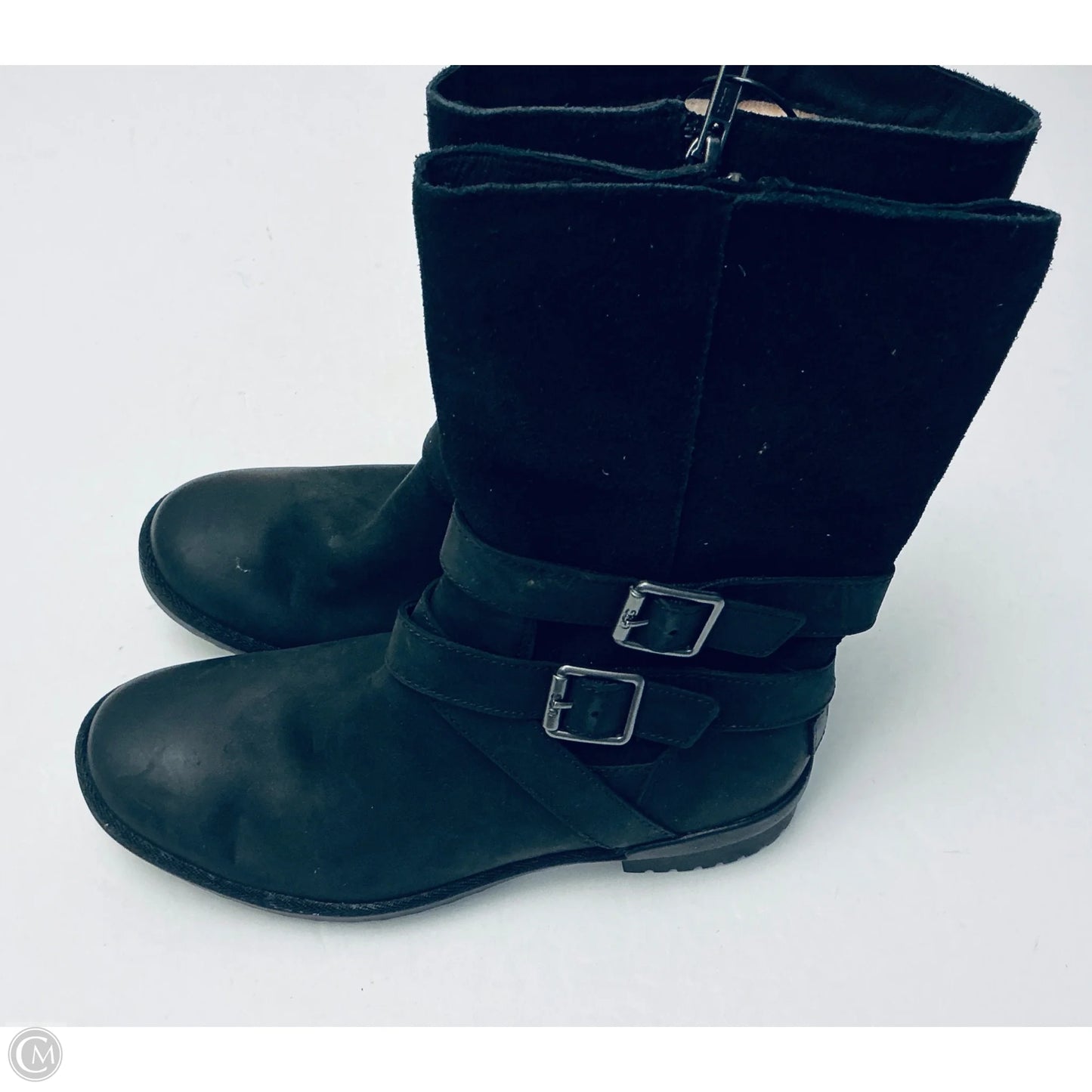 Boots Designer By Ugg In Black, Size: 7