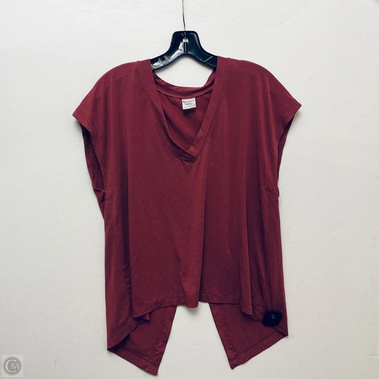 Top Sleeveless By Athleta In Mauve, Size: M
