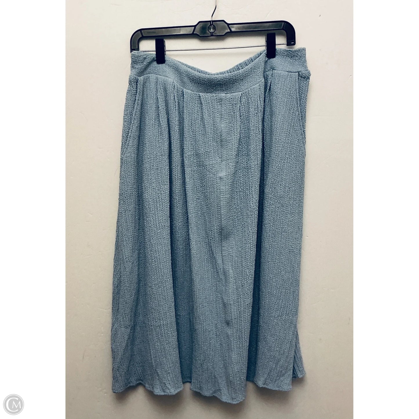 Skirt Midi By Versona In Blue, Size: L