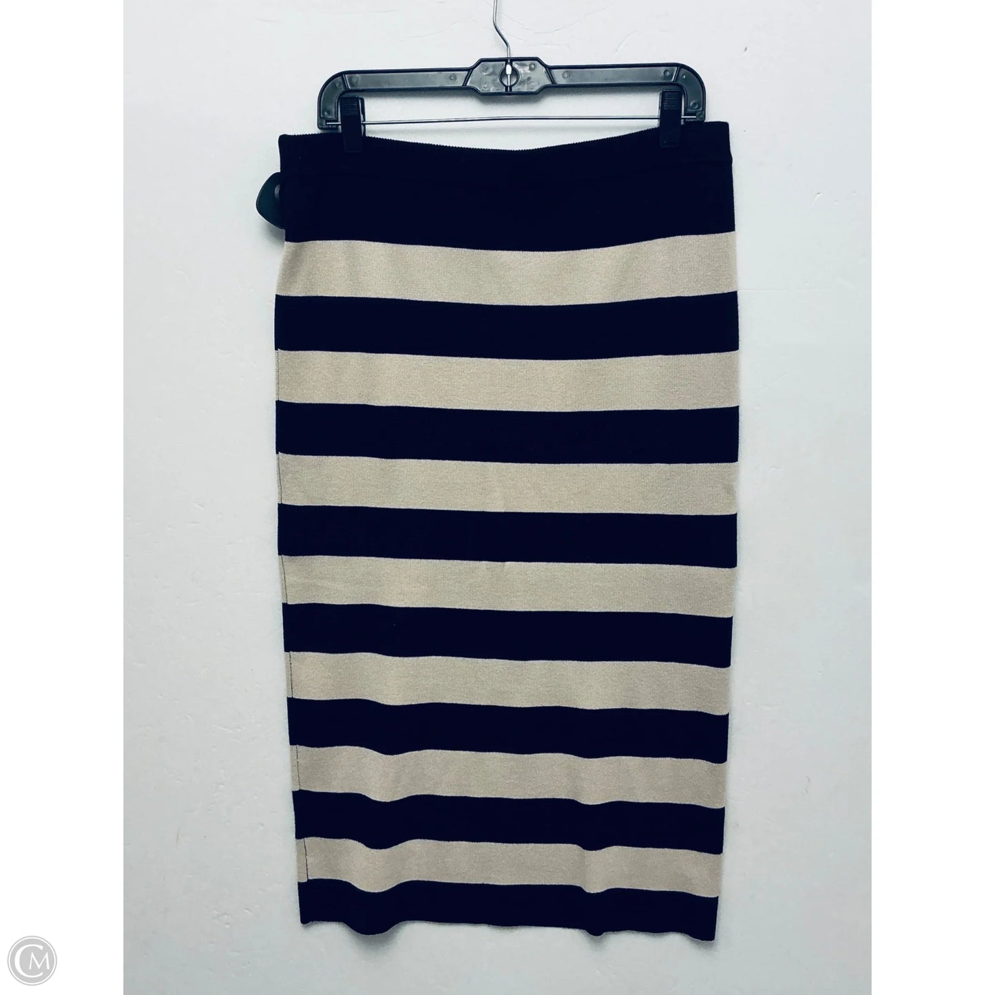 Skirt Midi By White Birch In Striped Pattern, Size: 1x