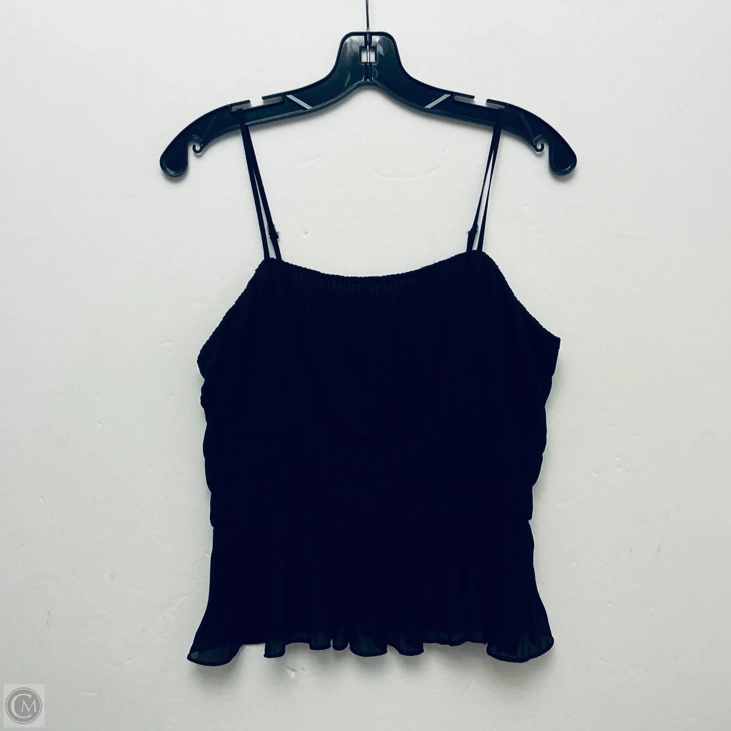 Top Sleeveless By Naked Zebra In Black, Size: M
