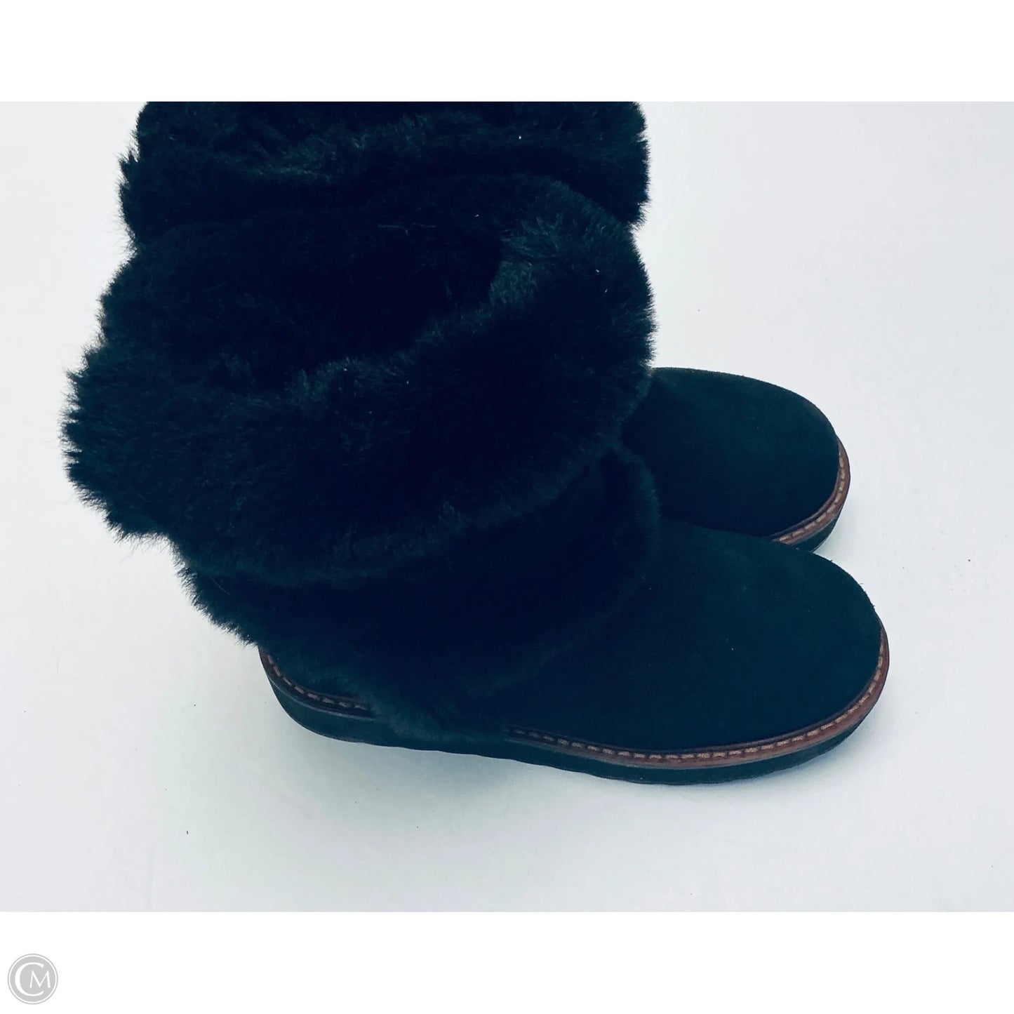 Boots Designer By Coach In Black, Size: 5