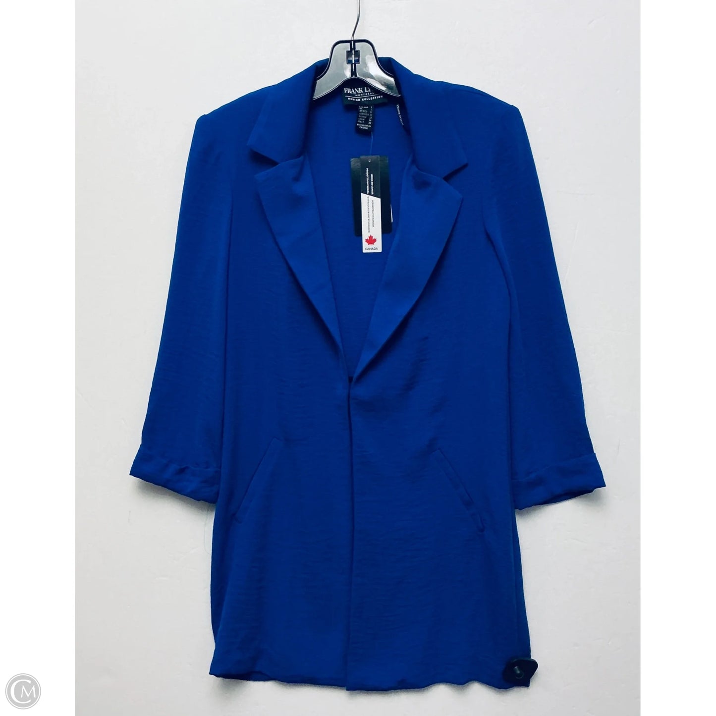 Blazer By Frank Lyman In Blue, Size: 2