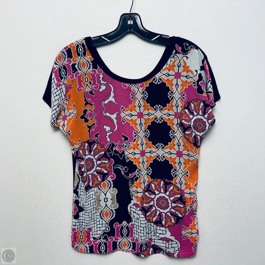 Top Short Sleeve By Joseph Ribkoff In Pink, Size: 2