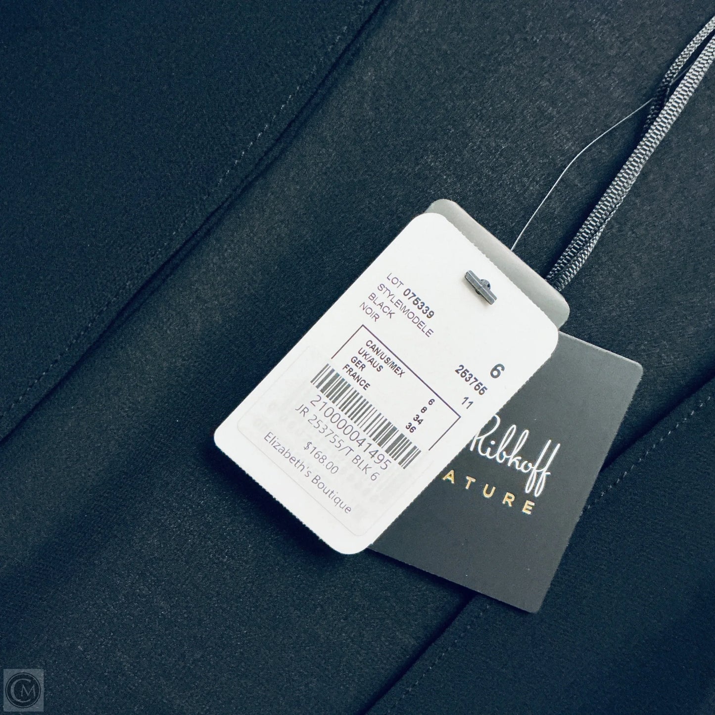 Kimono By Joseph Ribkoff In Black, Size: 6