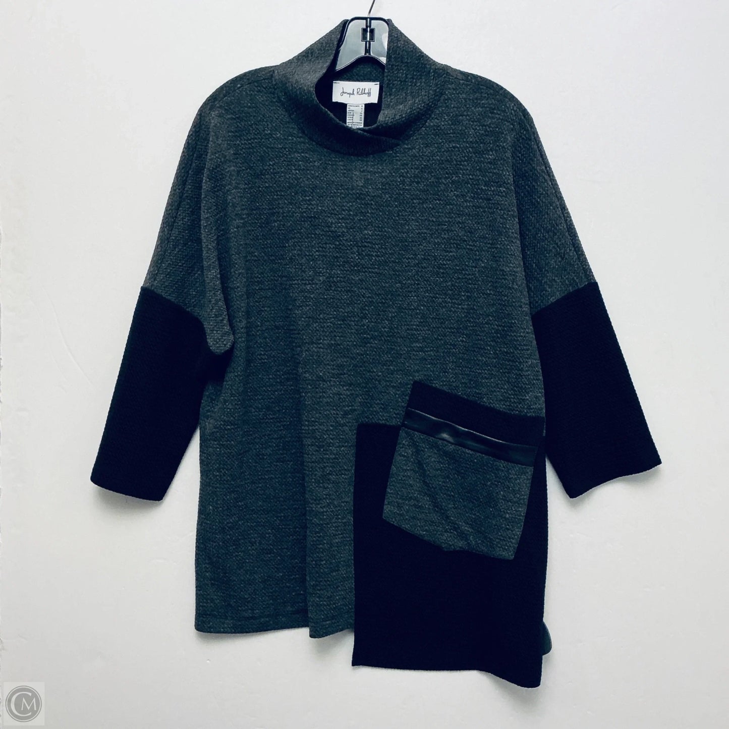 Top Long Sleeve By Joseph Ribkoff In Grey, Size: 4