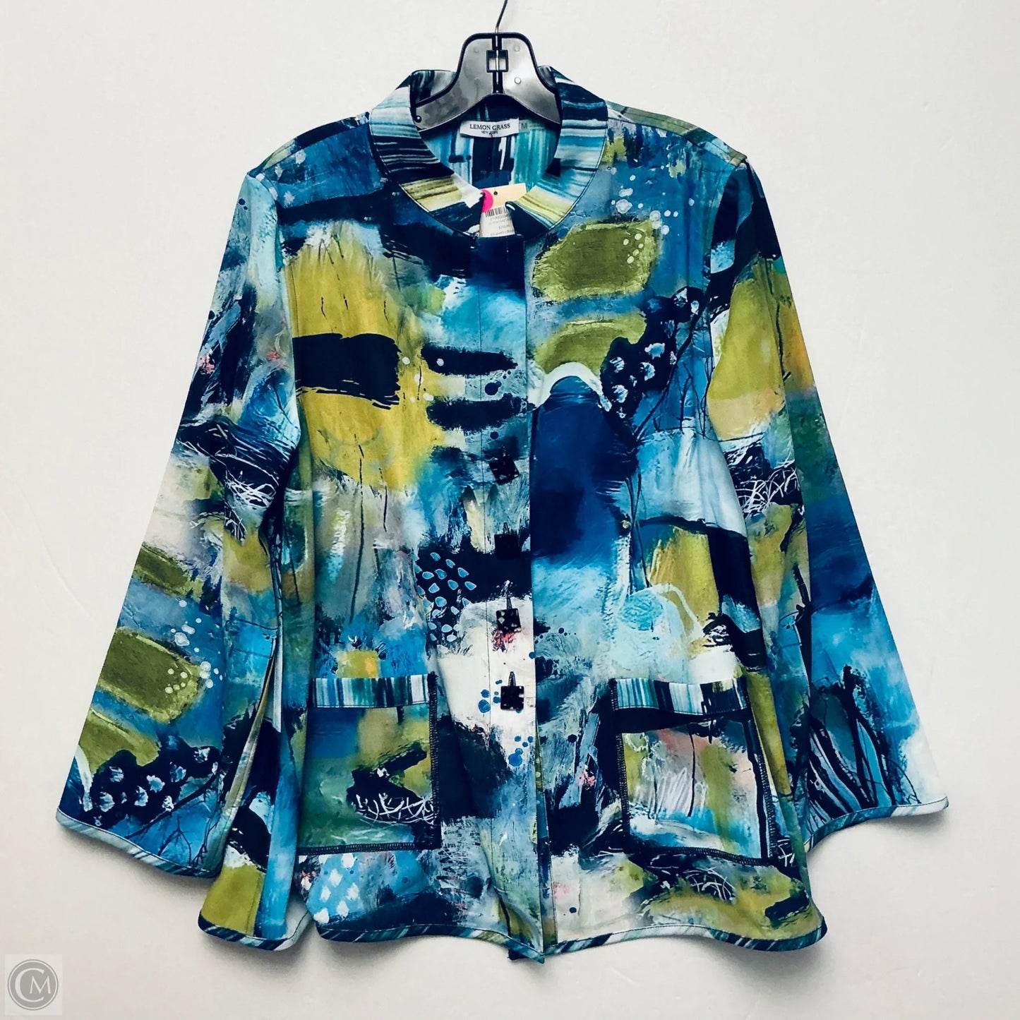 Jacket Other By Lemon Grass In Blue, Size: M