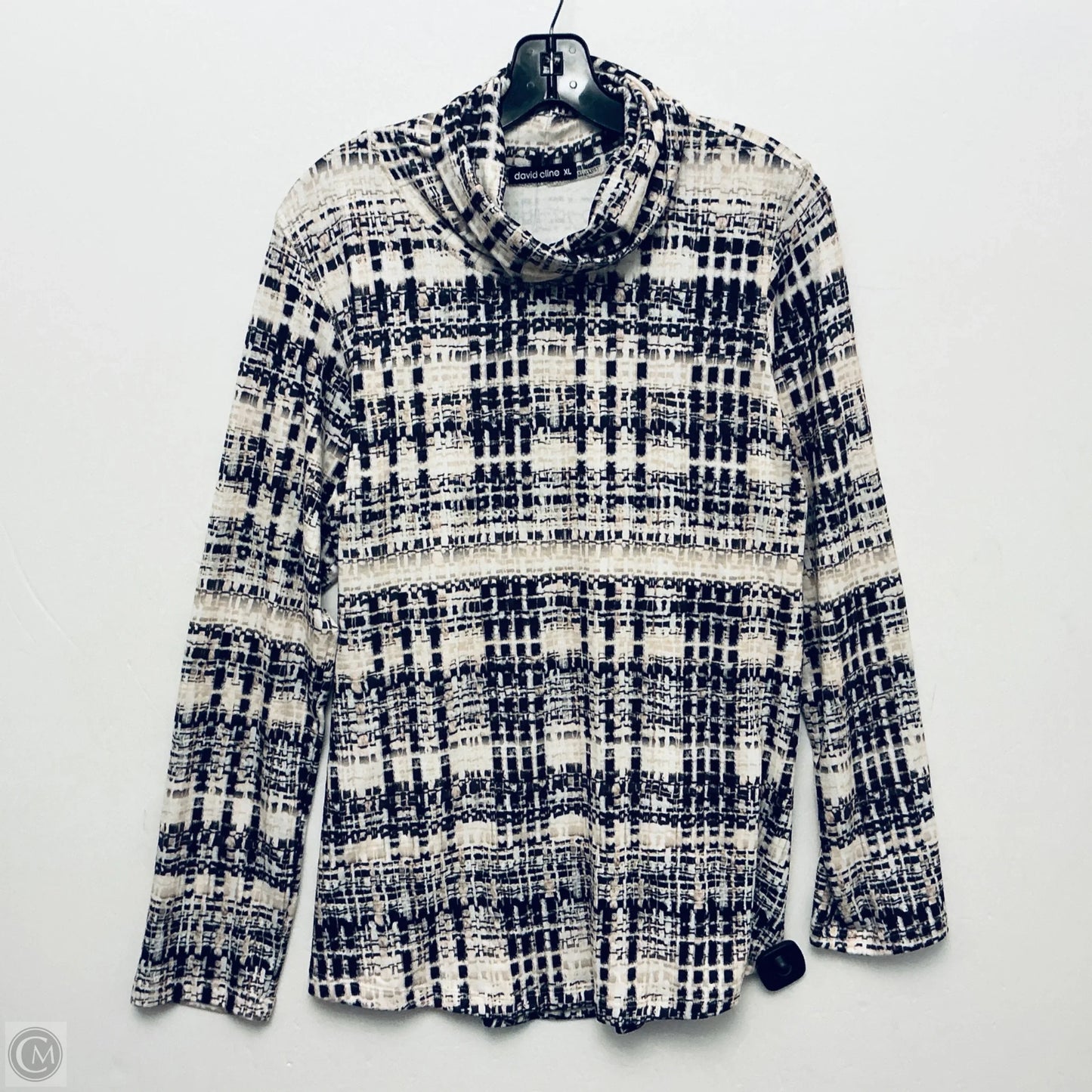 Top Long Sleeve By David Cline In Multi-colored, Size: Xl