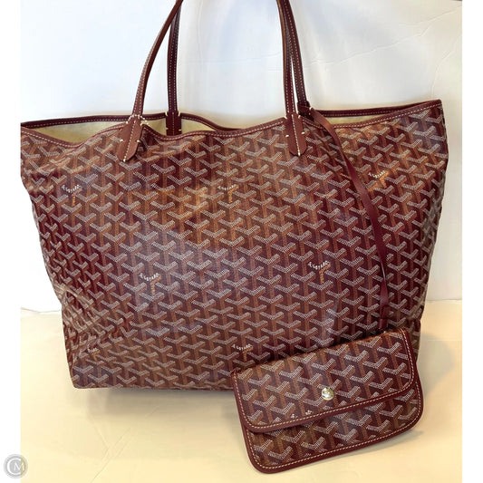 Handbag Luxury Designer By Goyard, Size: Large