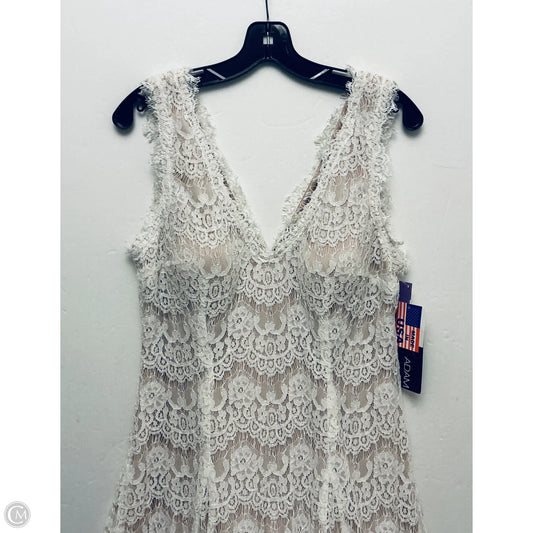 Dress Party Short By Betsy And Adam In White, Size: 14