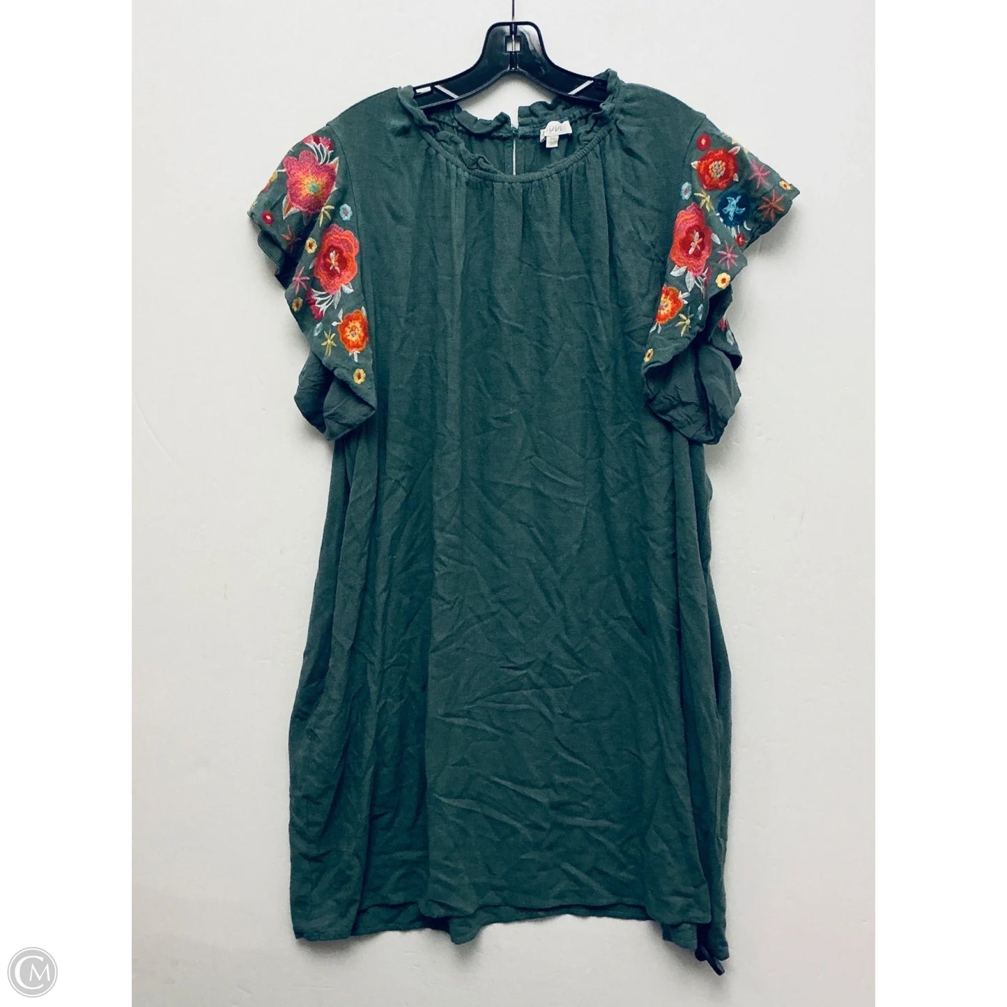 Dress Casual Short By Oddi In Green, Size: 2x