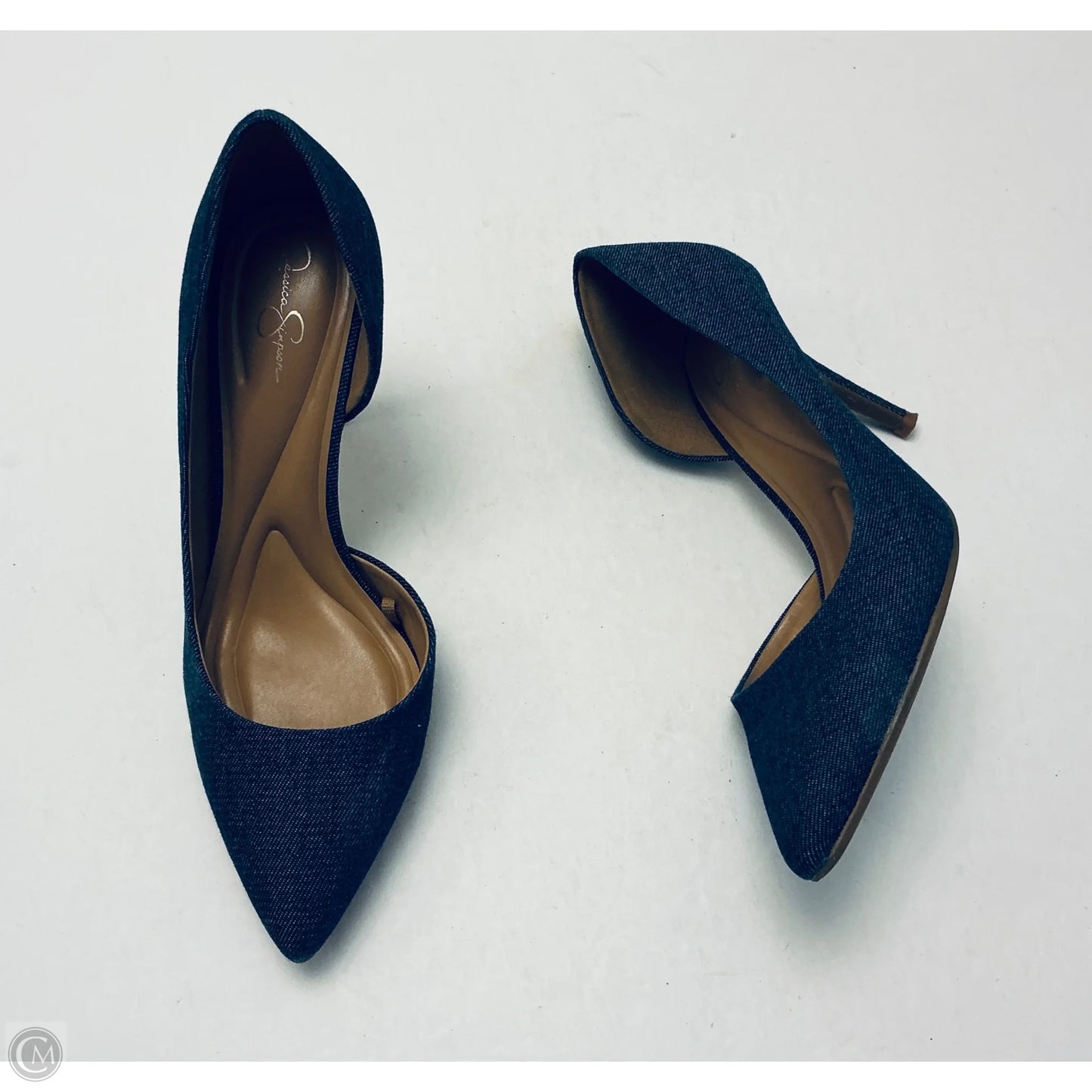 Shoes Heels Stiletto By Jessica Simpson In Blue, Size: 9.5