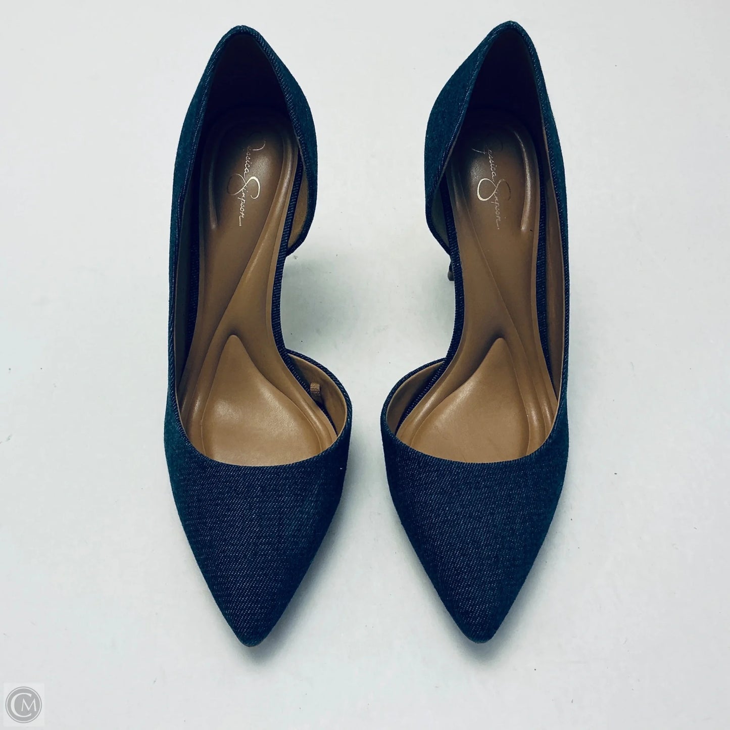 Shoes Heels Stiletto By Jessica Simpson In Blue, Size: 9.5