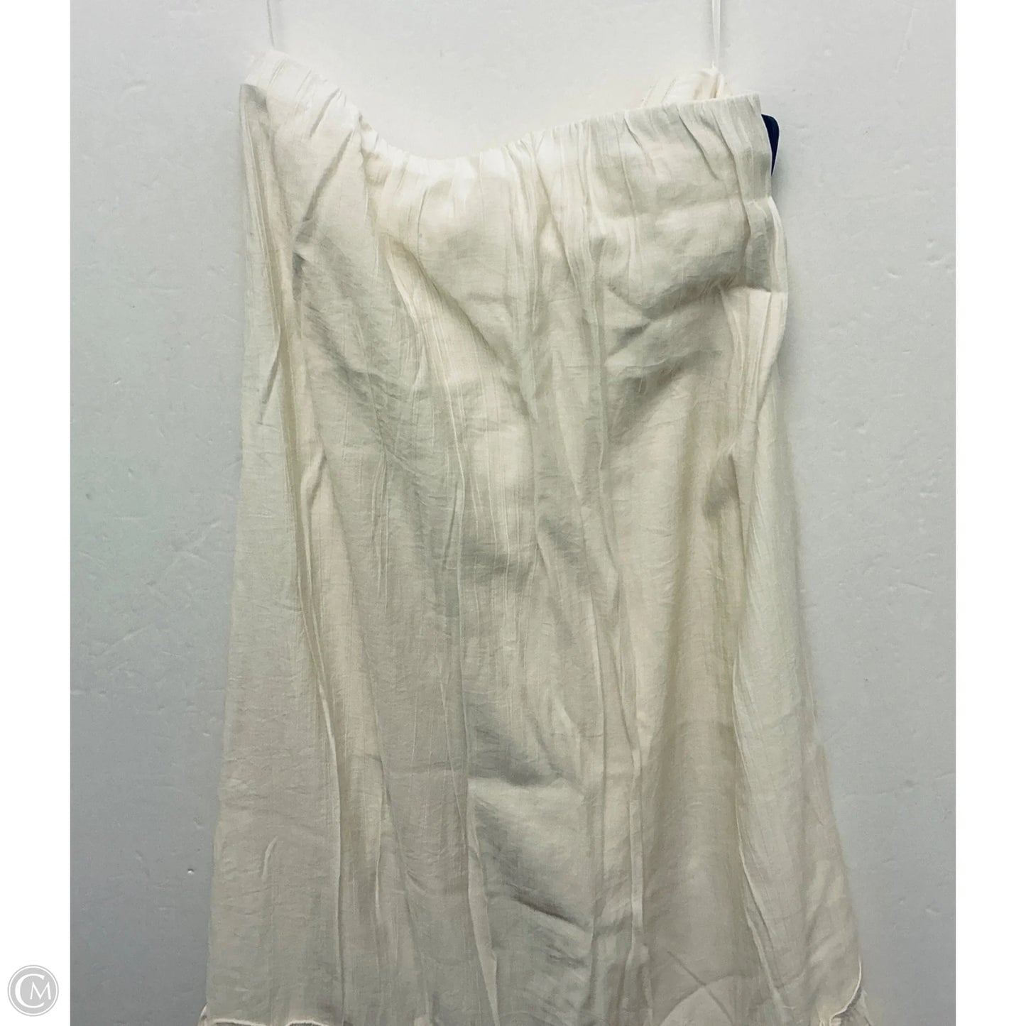 Dress Casual Maxi By Cmc In Beige, Size: M