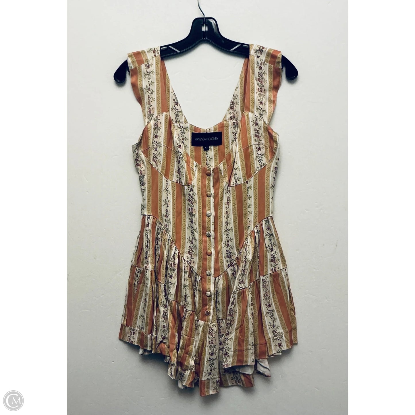 Romper By Vanessa Mooney In Floral Print, Size: M