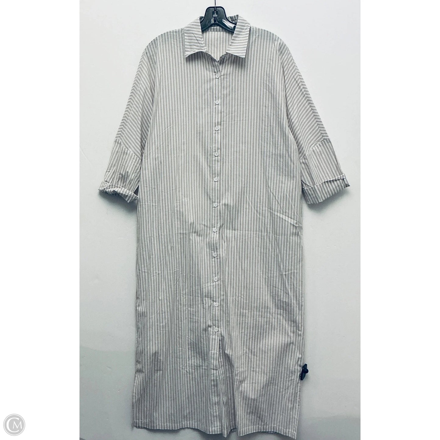 Dress Casual Maxi By Clothes Mentor In Striped Pattern, Size: L