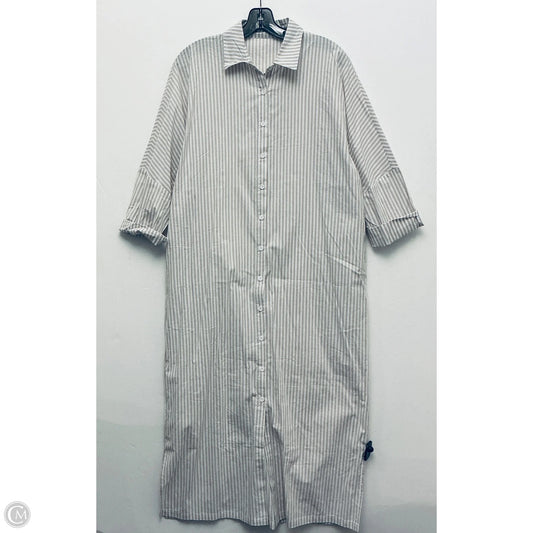 Dress Casual Maxi By Clothes Mentor In Striped Pattern, Size: L