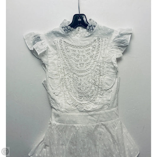 Romper By Cmb In White, Size: M