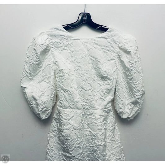 Dress Casual Short By Cme In White, Size: M