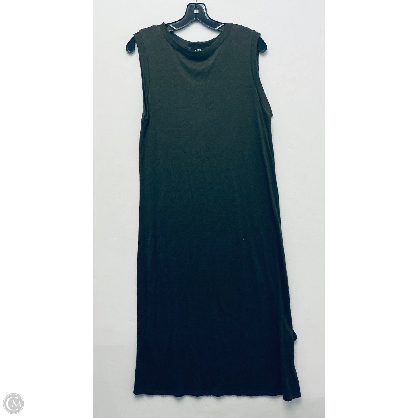 Dress Casual Midi By Vici In Green, Size: M