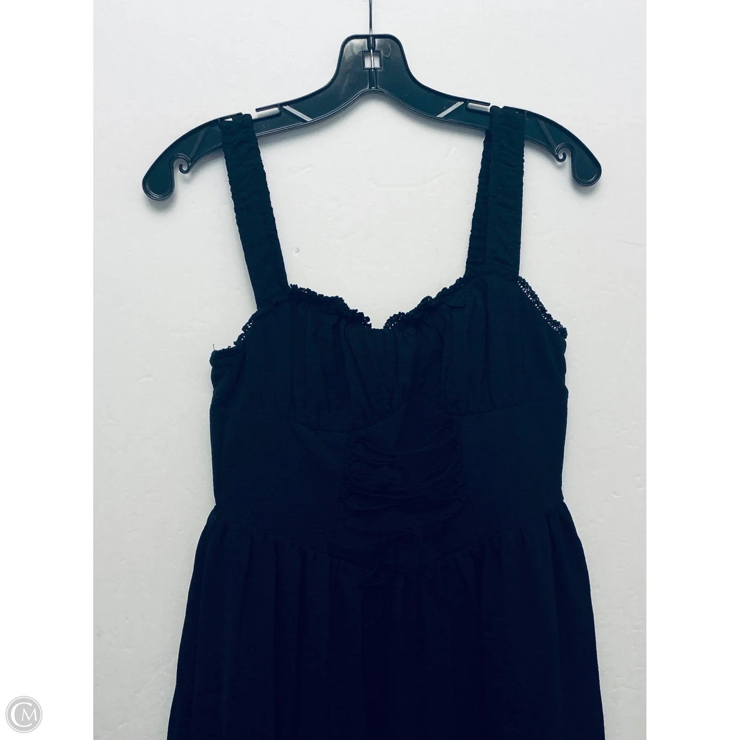 Dress Casual Midi By Clothes Mentor In Black, Size: M