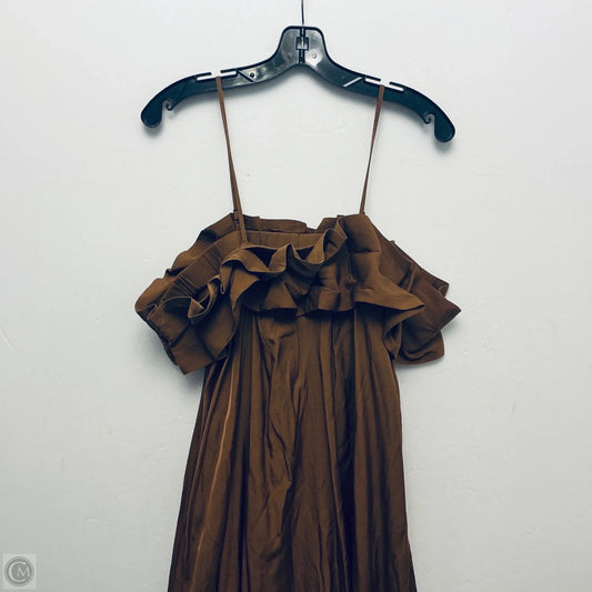 Dress Casual Maxi By Mare Mare In Brown, Size: S