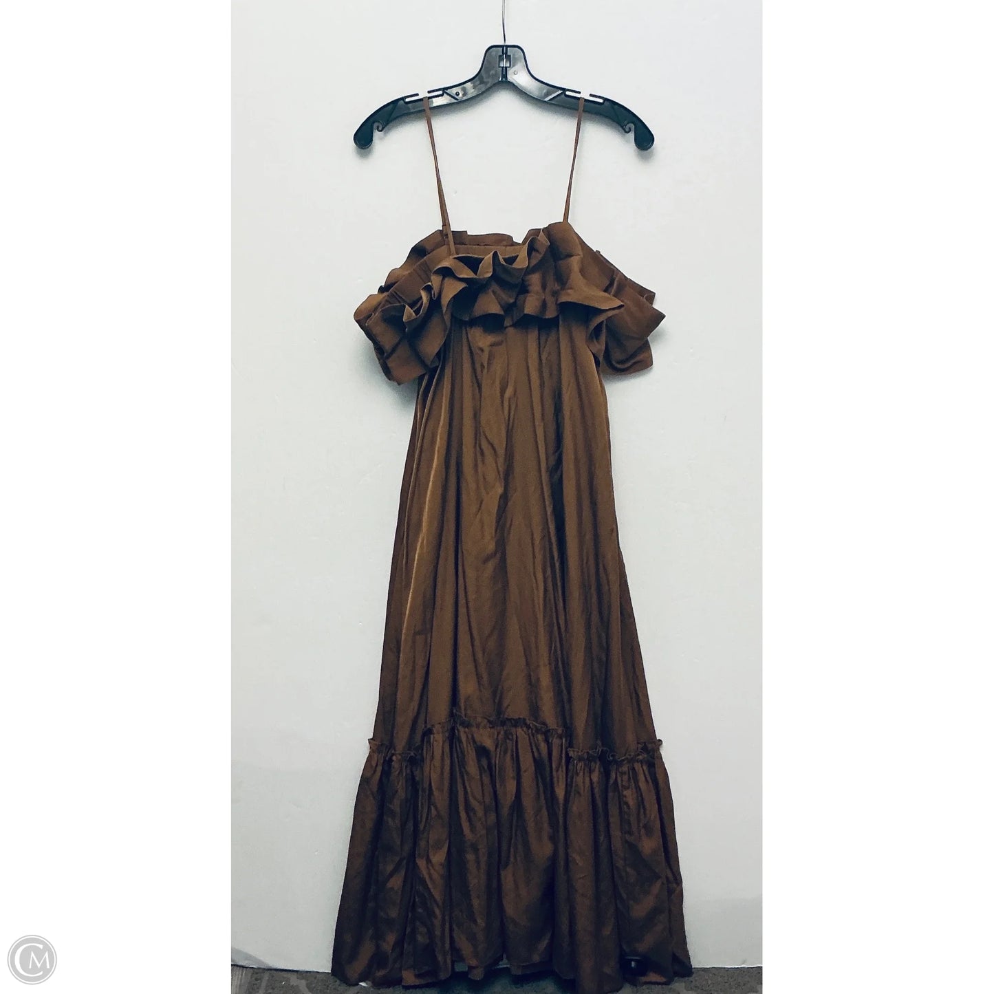 Dress Casual Maxi By Mare Mare In Brown, Size: S