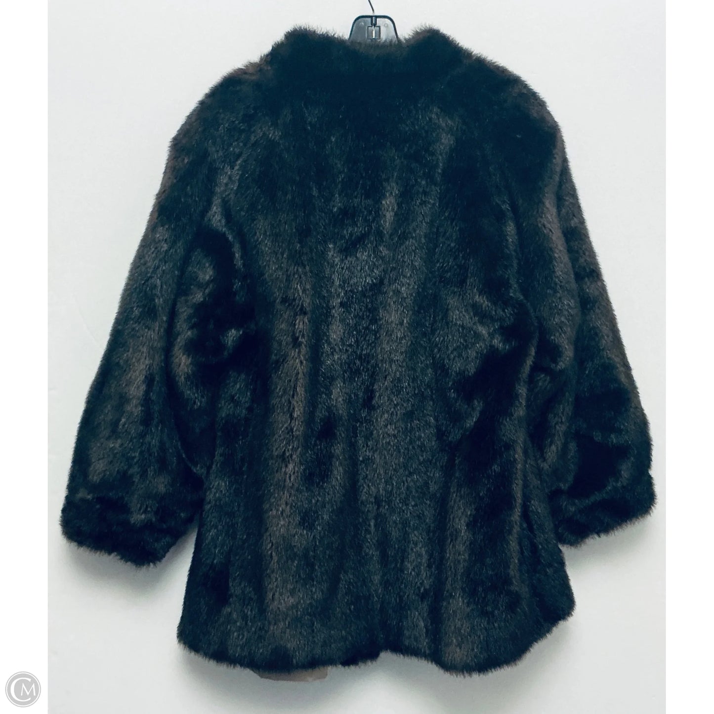 Coat Faux Fur & Sherpa By Clothes Mentor In Brown, Size: Xl