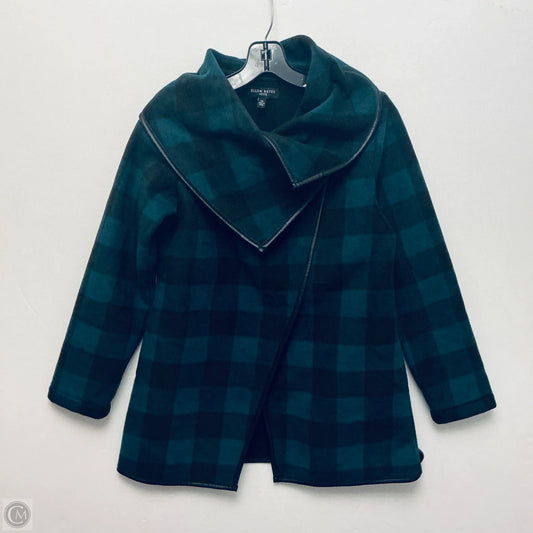 Jacket Fleece By Clothes Mentor In Checkered Pattern, Size: S