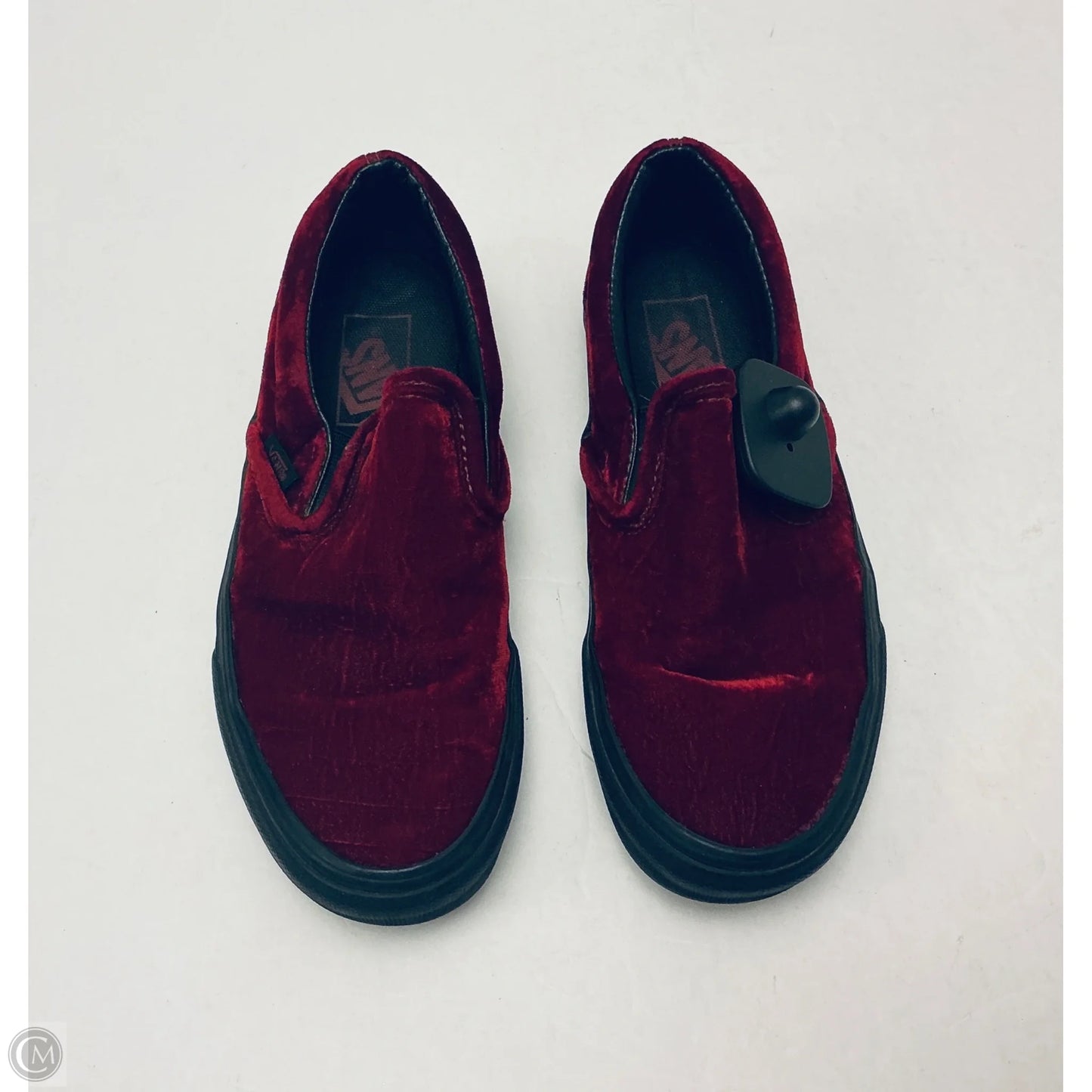 Shoes Flats By Vans In Red, Size: 7