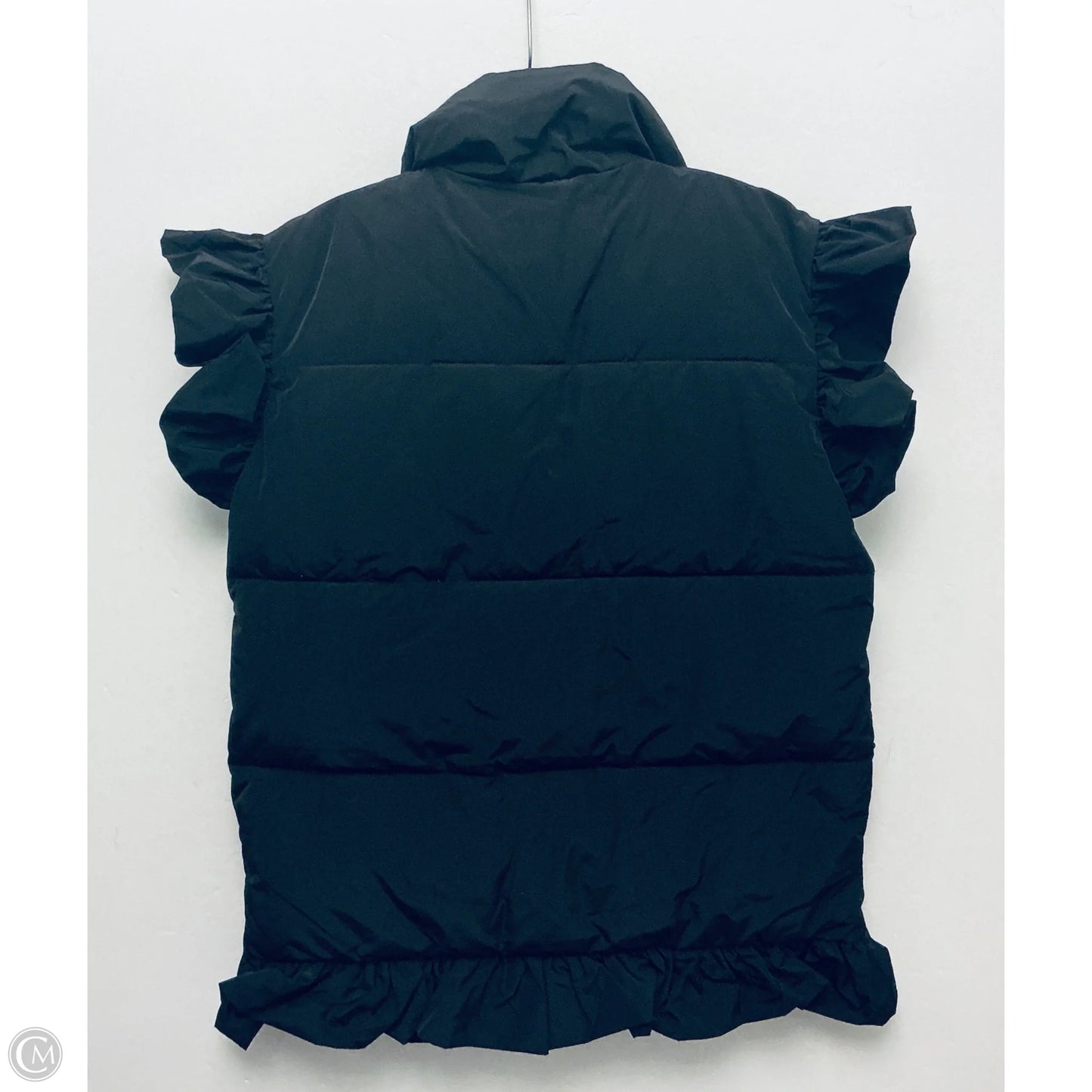 Vest Puffer & Quilted By Veveret In Black, Size: M