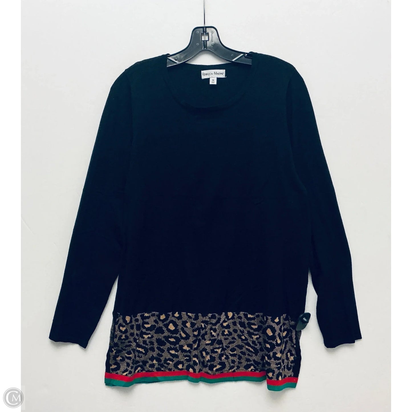 Sweater By Rebecca Malone In Black, Size: S